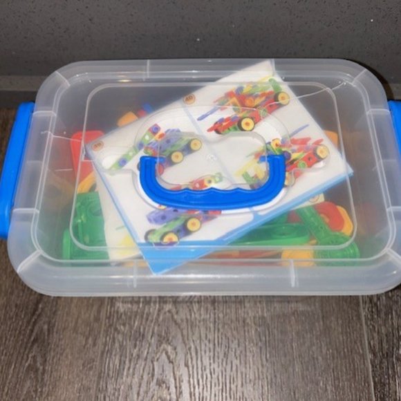 Brickyard Building Blocks 101 Pieces STEM Construction Engineering Pre-Owned - Picture 2 of 3